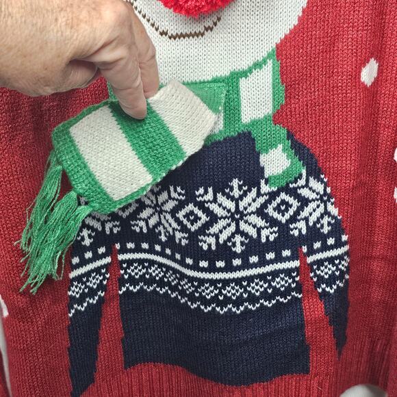 Merry Christmas from Daisys Boutique Holiday Sweater Reindeer Plus Size XXXL - Picture 5 of 11